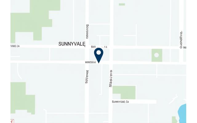 Map showing Current Foundry's location at 3821 Bay Vista Drive, Sunnyvale, CA